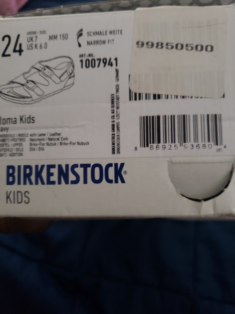 Toddler SIZE 6 BIRKENSTOCK Sandal
