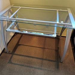 Glass Top Desk