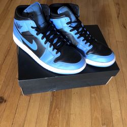 Air Jordan 1 University Blue/Black - Size 9.5
