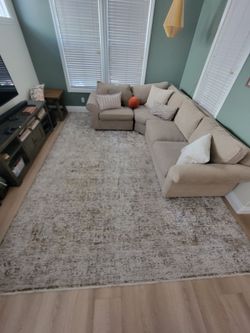 Loloi Amber Lewis Alie Gold/Beige 9'-6" x 13'-1" Area Rug