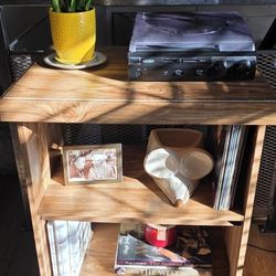 Microwave Cart with Shelves! 