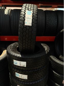 Goodyear used tires set 245/75/17