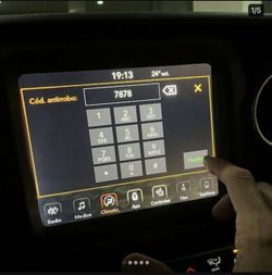 Unlock Uconnect Screen  Dodge/ Chrysler/ Jeep/ Ram