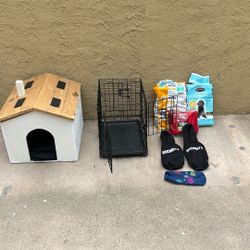 Doghouse, Dog Crate and Training Pads