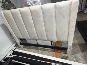 Elegant Queen bed frame from City Furniture