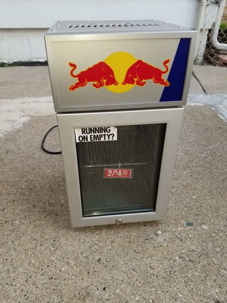 Redbull mini fridge