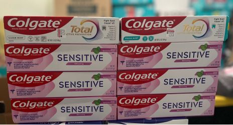 COLGATE TOOTPASTE 8pk