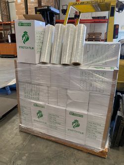 Stretch film gauge 80 4 rolls cs
