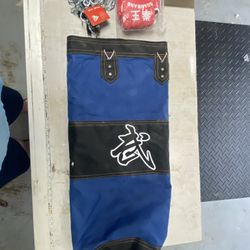 Brand New Punching Bag, Hanging Hardware,  And Gloves