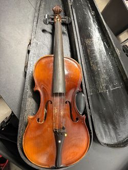 Vintage Acoustic Violin with Hard Case