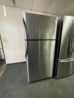 Stainless Steel Top Mount Refrigerator