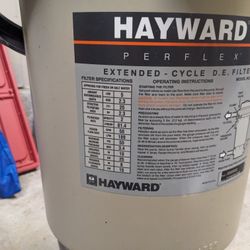 Hayward DE Pool Filter And Pump 