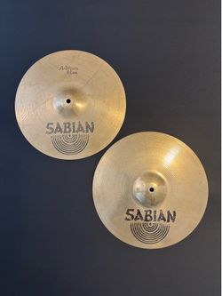 Sabian 14” AA Rock Hi-Hat Cymbals (Pair) 1154g/1457g (READ!)