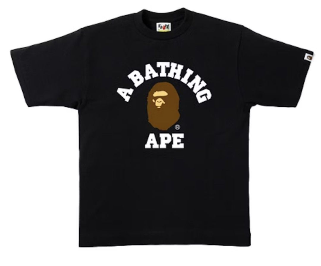BAPE COLLEGE TEE 'BLACK'