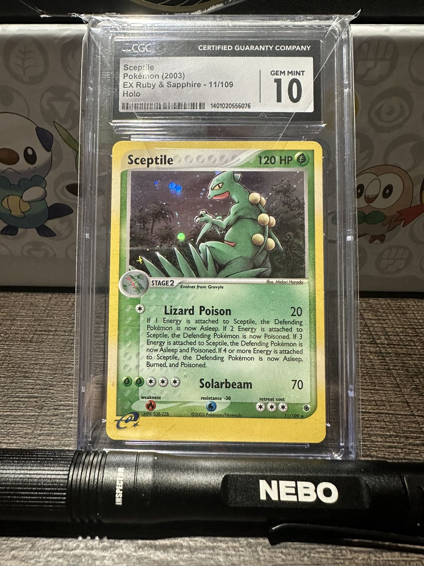 Pokemon Card Sceptile