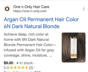 Hair dye