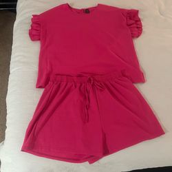 Hot pink outfit XL SHEIN