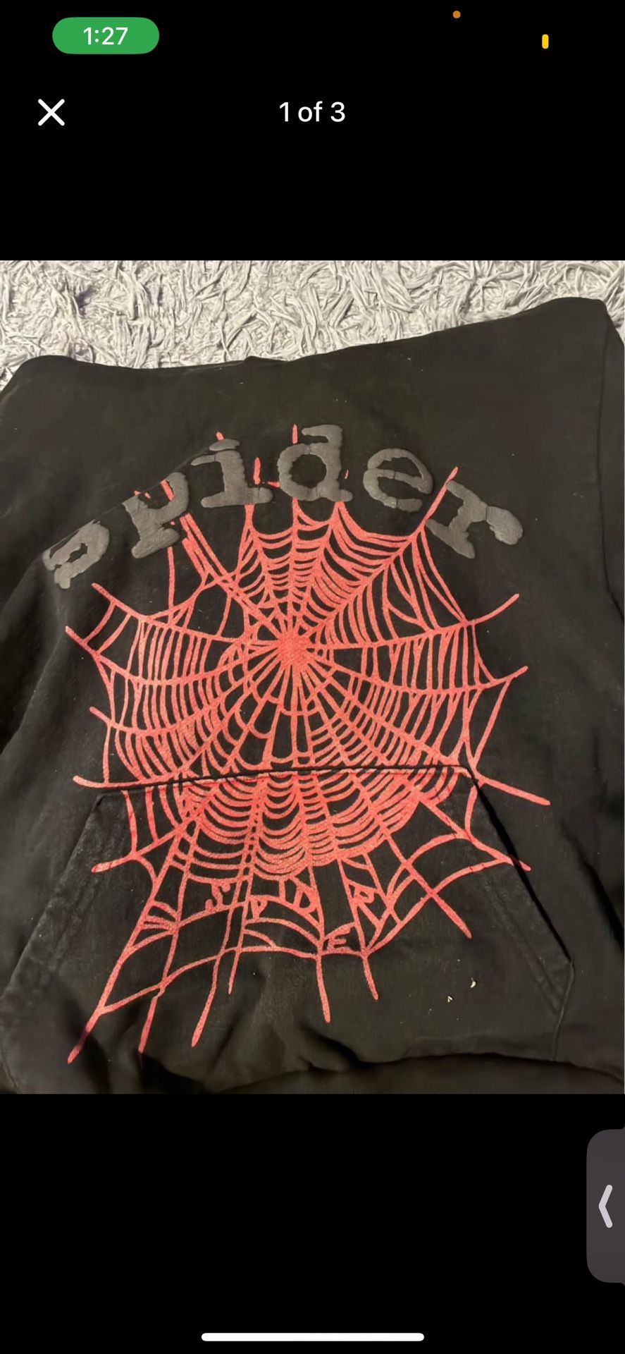 Spider hoodie