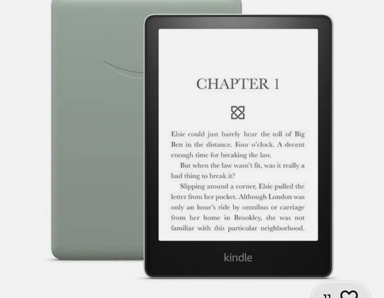 Amazon Kindle Paperwhite Signature Ed 11th Gen 32GB, Wi-Fi, 6.8 Agave Green