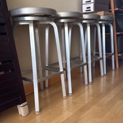 Stainless Steel metal stools