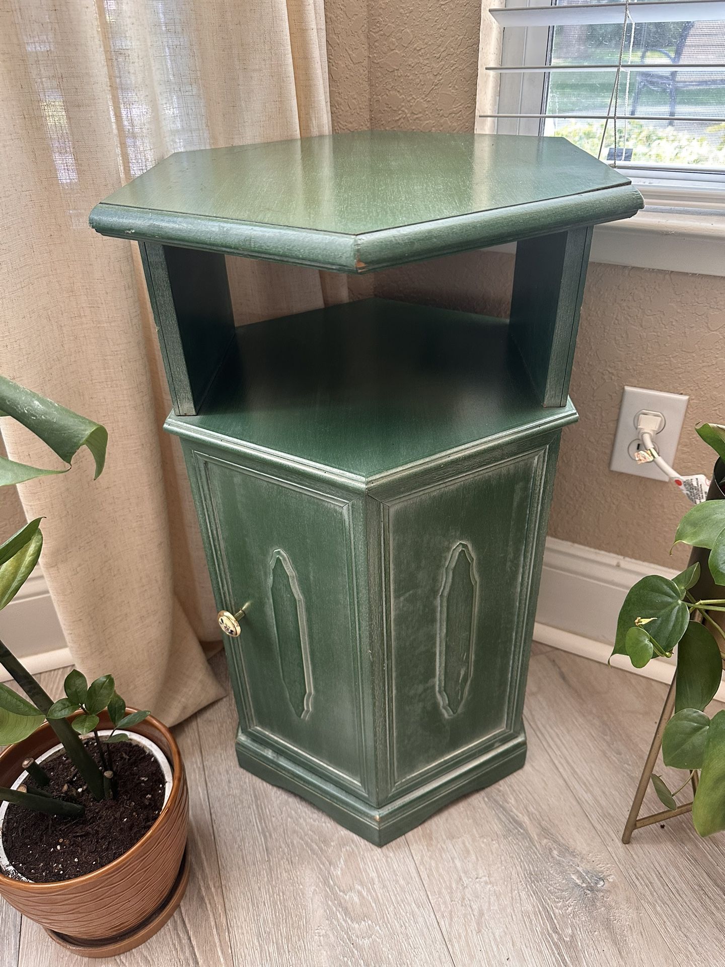 Side Table With Storage 