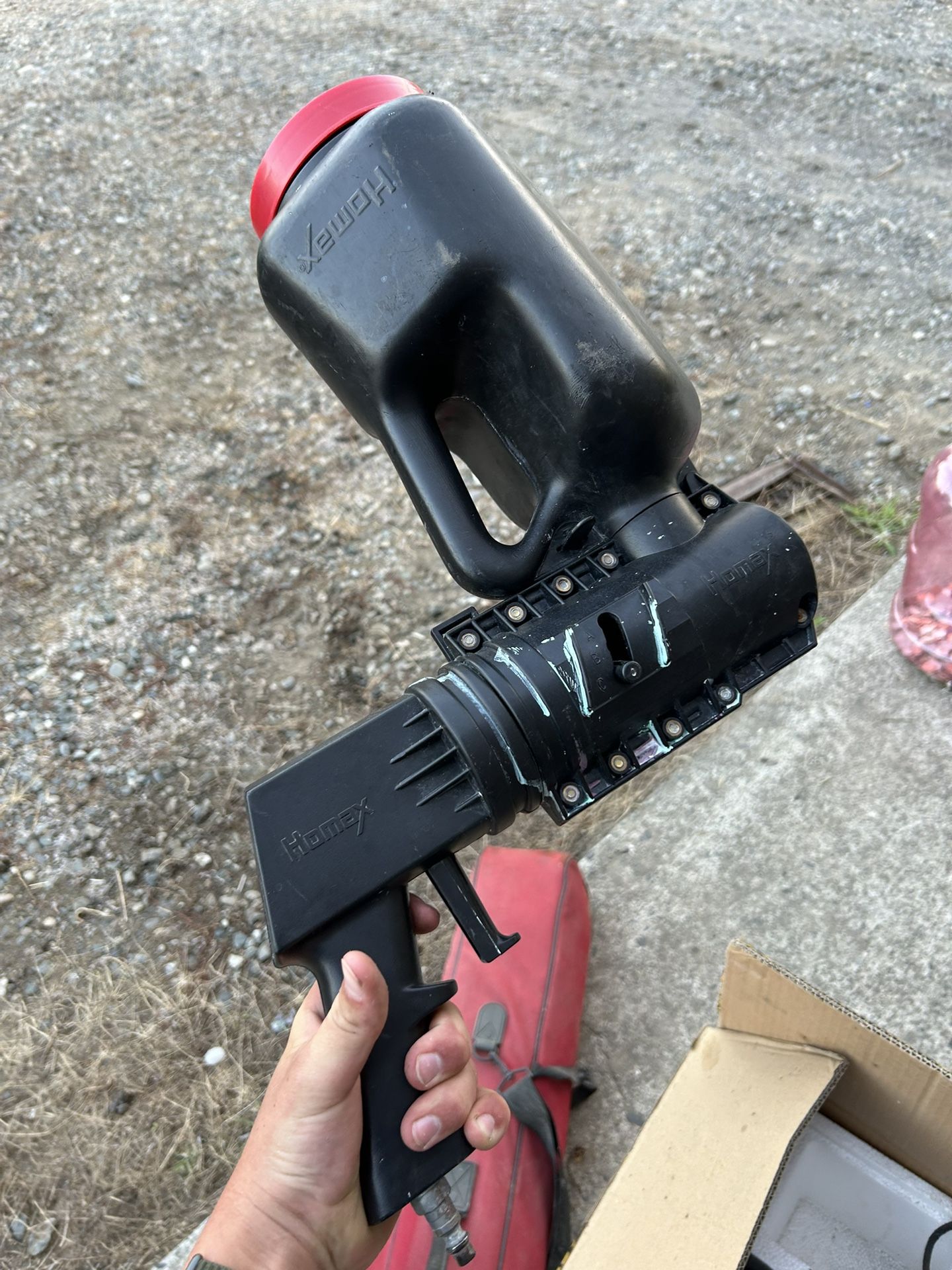 Texture gun