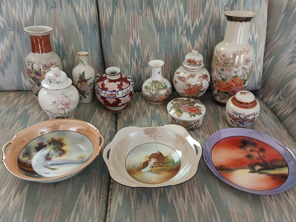 Vintage Oriental Home Decor