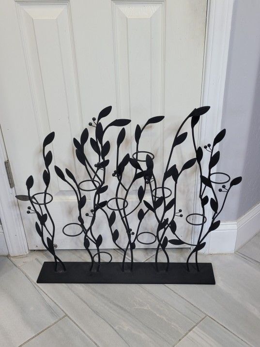 Metal Candle Holder Decor 