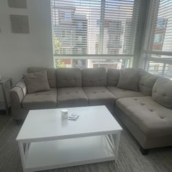 Couch + Coffee Table + Side Table