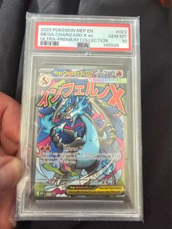 Pokemon ps a 10 Mega Charizard x ex Mep En