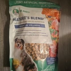 Dr Marty Natures Blend Freeze Dried Dog Food For Adult Dog 16 oz Expires 04/2027