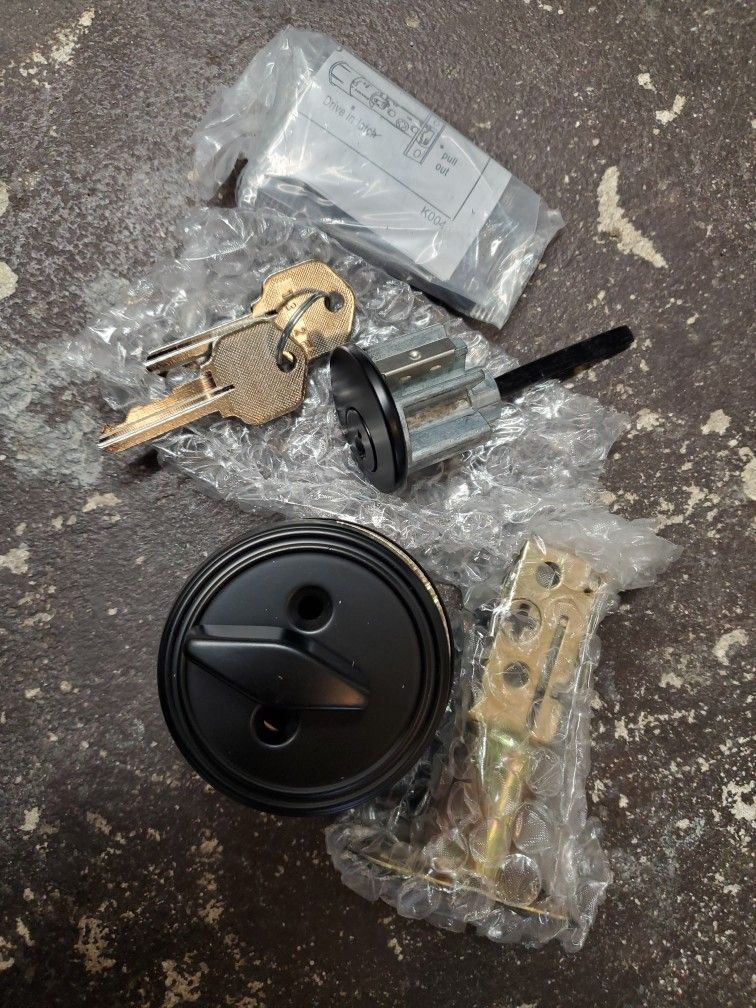 New Black Deadbolts (4 $5 Each)