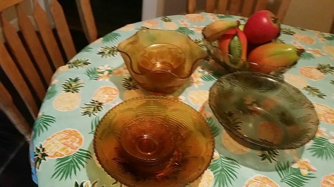 Vintage Tiara glassware