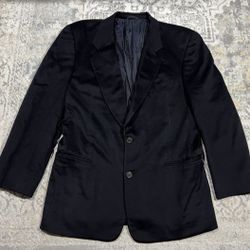 Giorgio Armani A Milano-Bobgonuovo 21 100% Cashmere Jacket Coat Blazer 40R Black