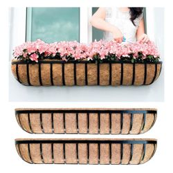 New In Box Wall Hanging Planter Outdoor (48 Inch,2 Pack)