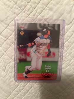 BBM 2013 Shohei Ohtani Rookie #554 Hokkaido Nippon-Ham Fighters 2nd Ver