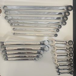 ICON DOUBLE BOX END RATCHETING, STUBBY RATCHETING, AND OFFSET WRENCH SET