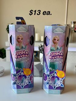 spin and reveal elsa