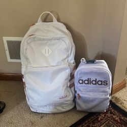 Adidas Backpack And Lunchbox 