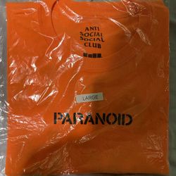 Anti Social Club Paranoid T-shirt L