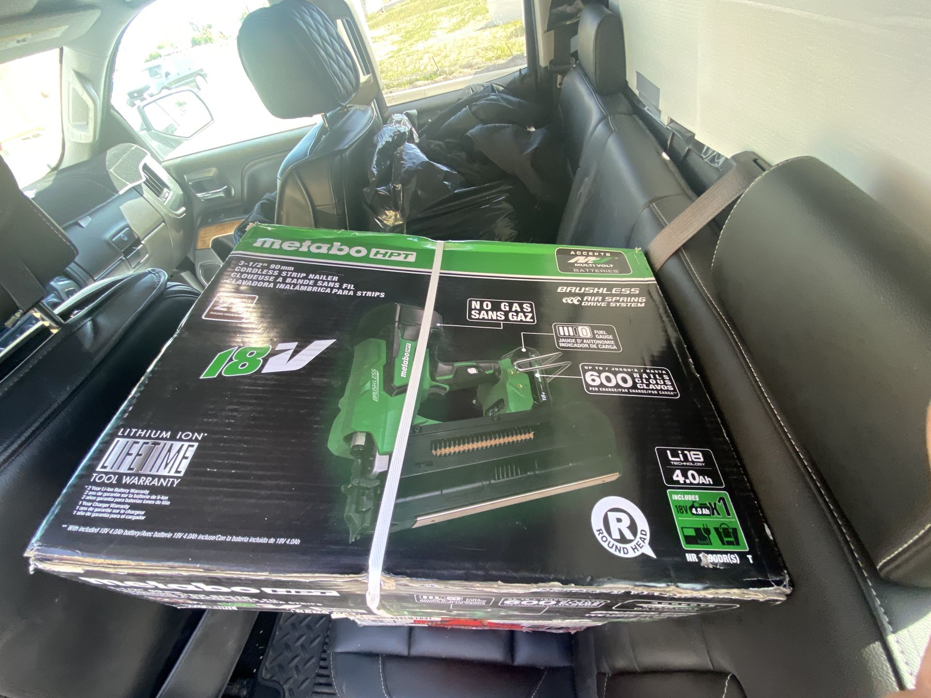 Metabo 21 Degree Cordless Framing Gun W/battery And Charger 