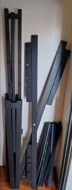 Queen bedframe raised