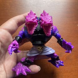 Vintage Mighty Max Battle Warriors Hydro Double Demon Figure