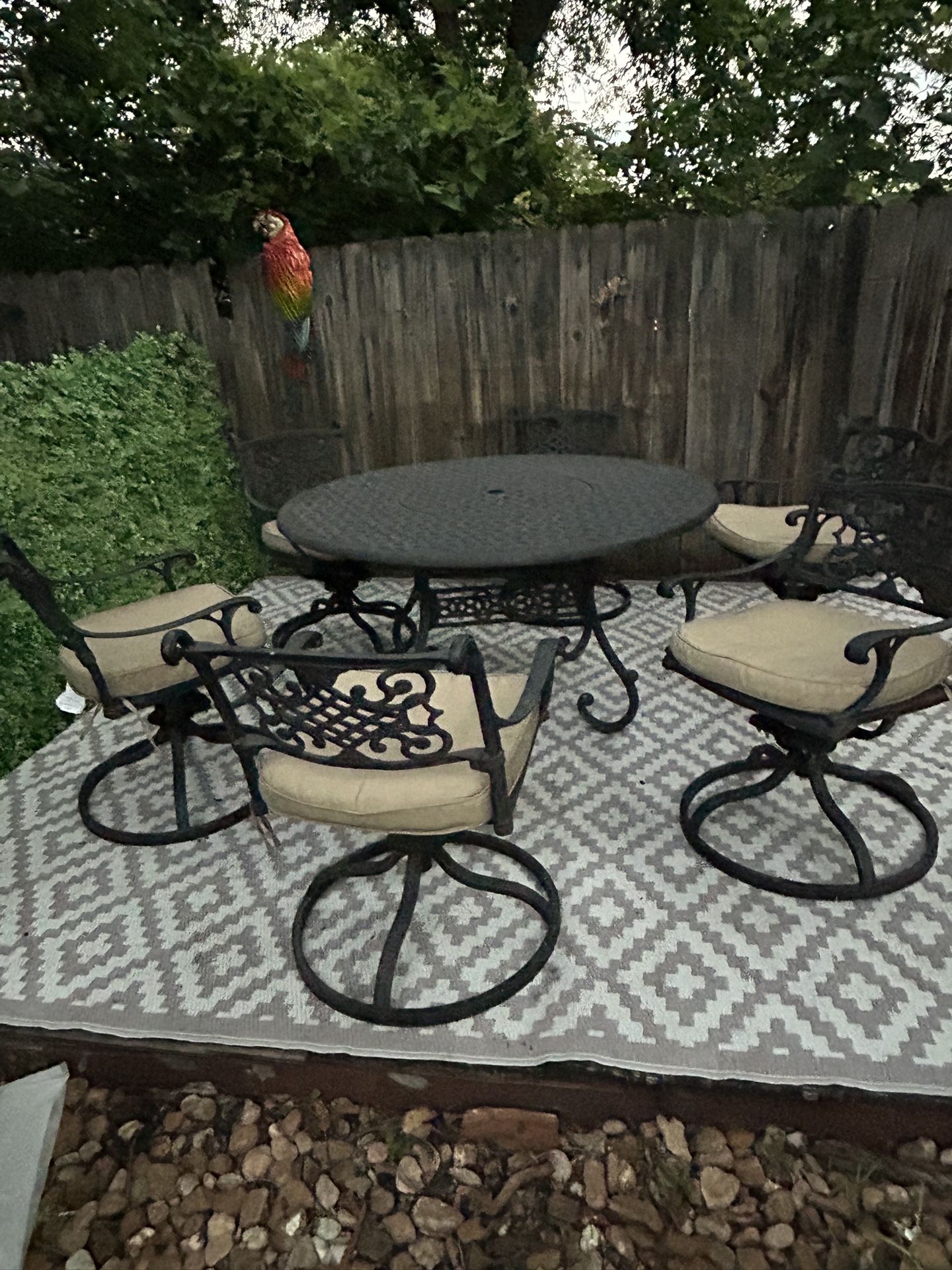 Cast Iron Patio Set