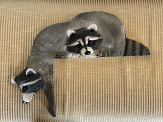Raccoon door/window topper