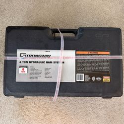 Strongway Hydraulic Portable Ram Kit - 4 Ton Capacity, 17-Pcs.