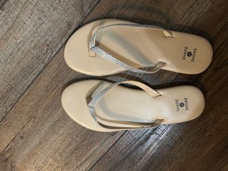 Sand shore bling small flip flops
