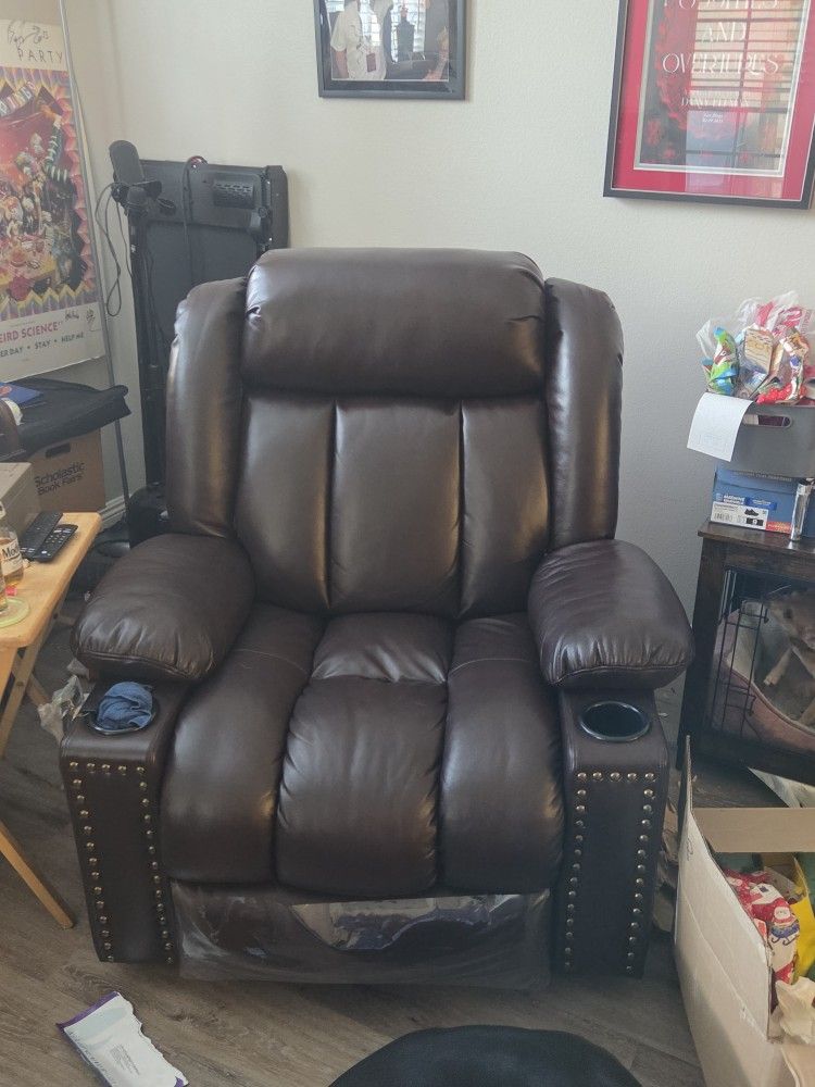 Beautiful Leather Recliner