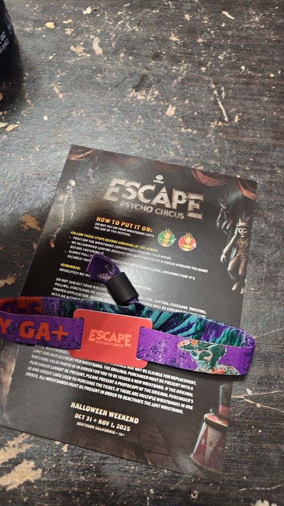 Escape Rave Tickets