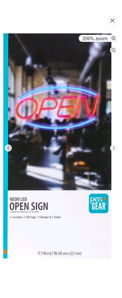 Led open sign